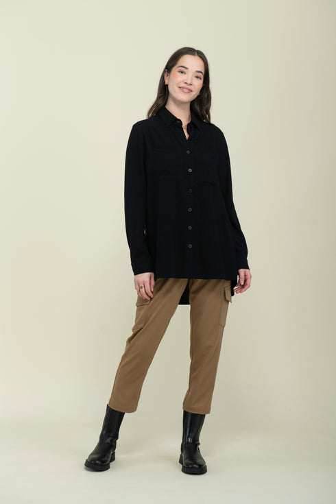 Blaine-Oversize Button-up